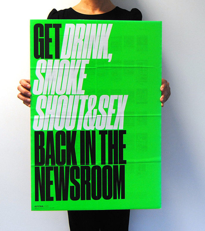 Get Drink, Smoke Shout &amp; Sex back in the newsroom