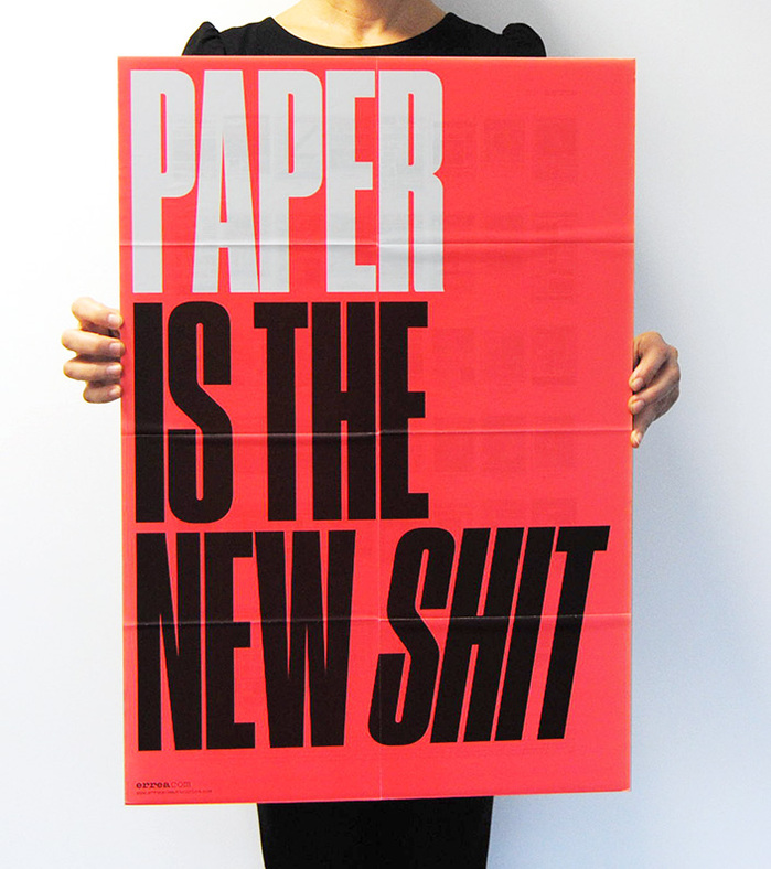 Paper is the New Shit