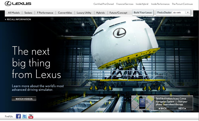 Lexus.com 1