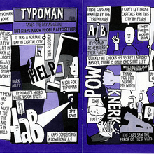 <cite>Typoman</cite> comic