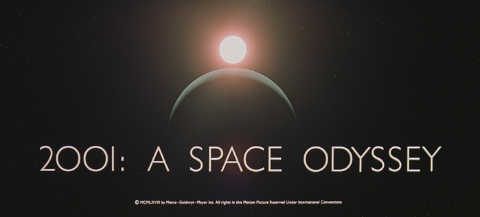 2001: A Space Odyssey (1968) title