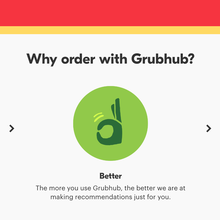 Grubhub website