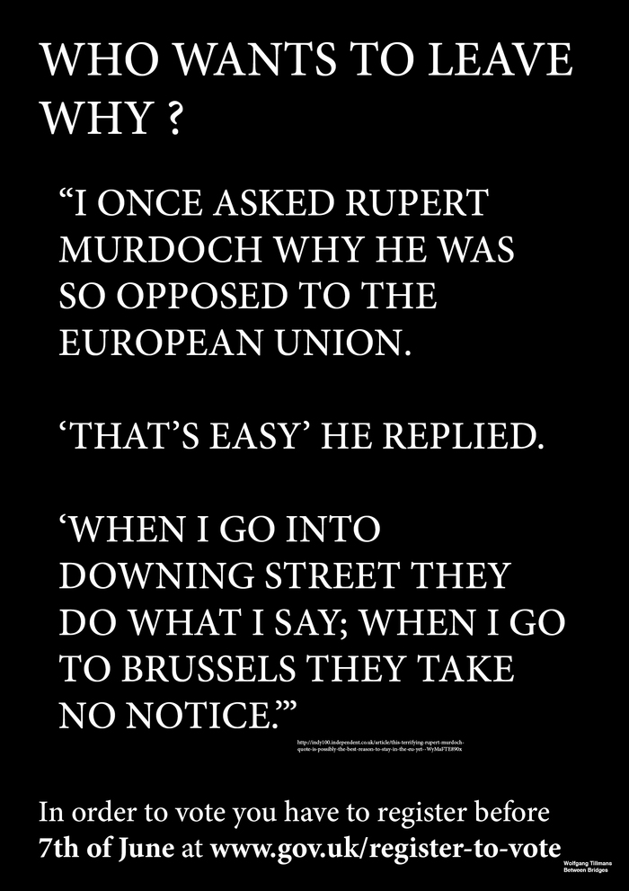 EU Campaign by Wolfgang Tillmans 6