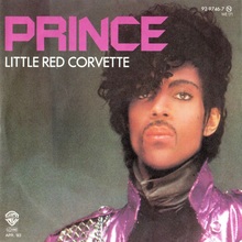 Prince – “Little Red Corvette” German single sleeve