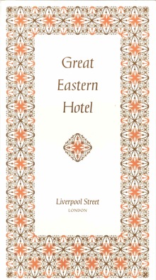 British Transport Hotels menu cards