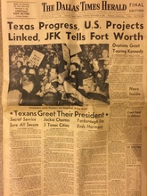 <cite>The Dallas Times Herald</cite>, Nov 22, 1963