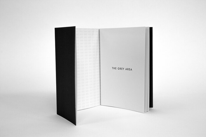 I wanted to incorporate some of the main design aspects of the memorial to give the audience some sort of insight into what it’s like. The dust cover consists of a fold out A2 poster, which has a grid of 2,711 blocks or stelae, the exact number of the memorial, to represent its sheer scale and abstract nature.