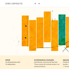 Ciro Esposito personal site