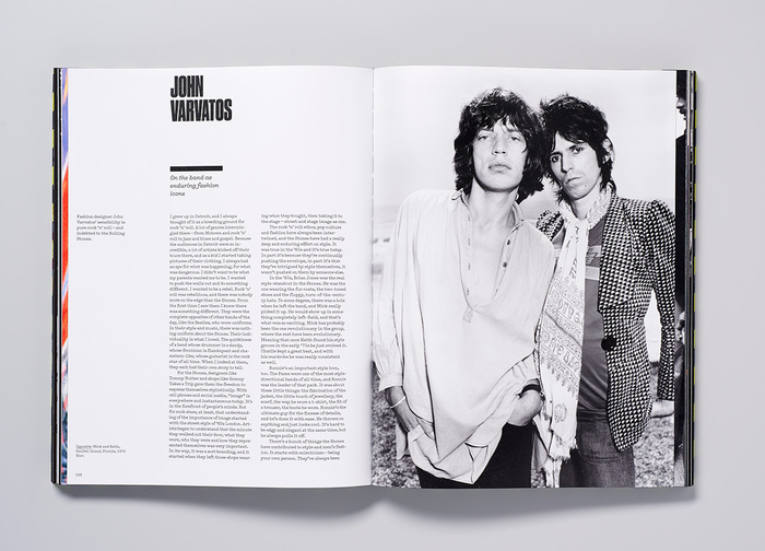 Fashion designer John Varvatos writes on the Stones as enduring fashion icons.