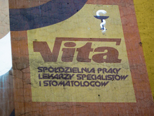 Mural for Vita medical cooperative, Wrocław