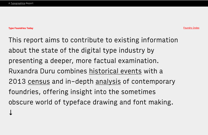 Type Foundries Today 1