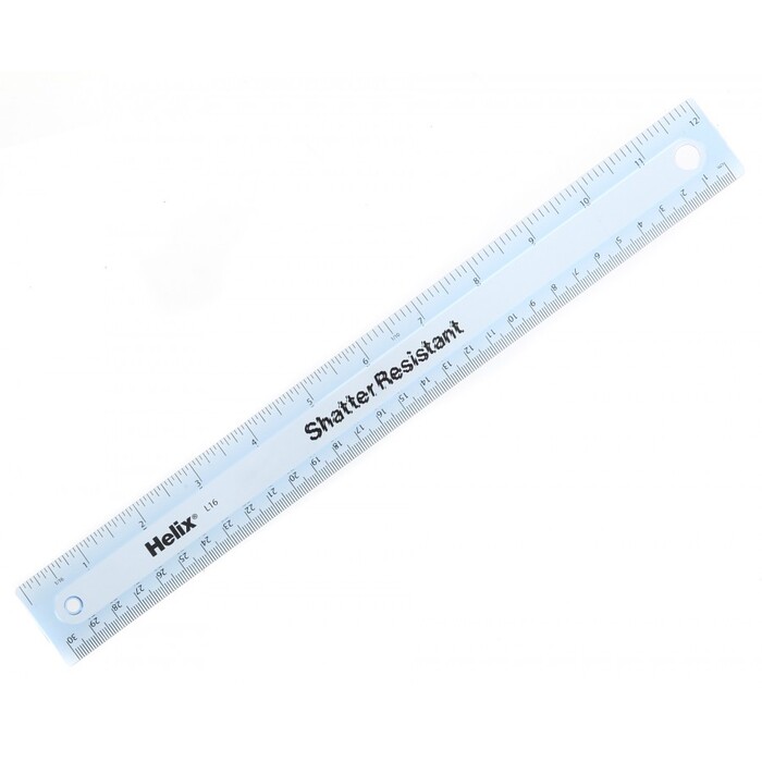 Helix shatter resistant ruler 2