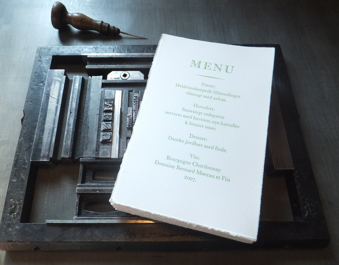 Menu for summer garden party 1