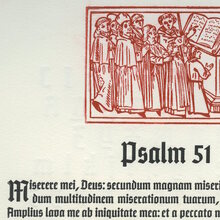 ATF Keepsake 2012: <cite>Psalm 51</cite>