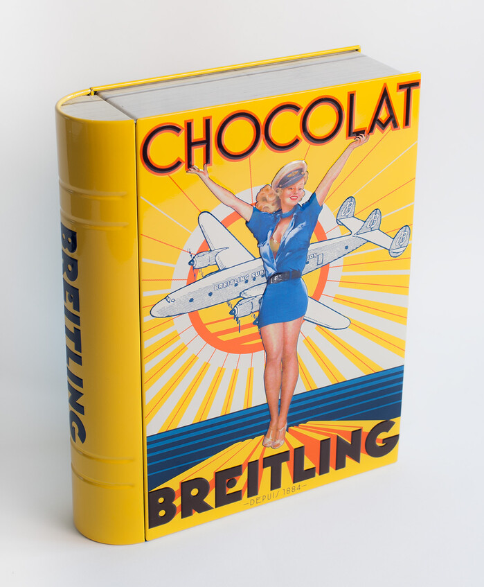 Chocolat Breitling candy tin 4