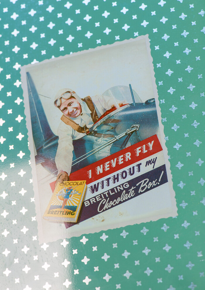 Chocolat Breitling candy tin 7
