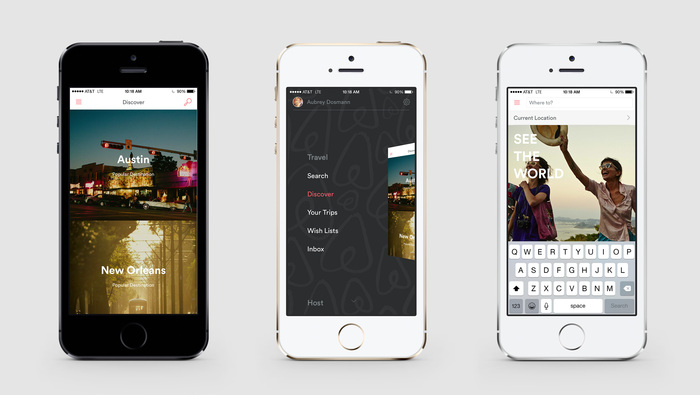 Airbnb identity, website, app (2014 redesign) 17