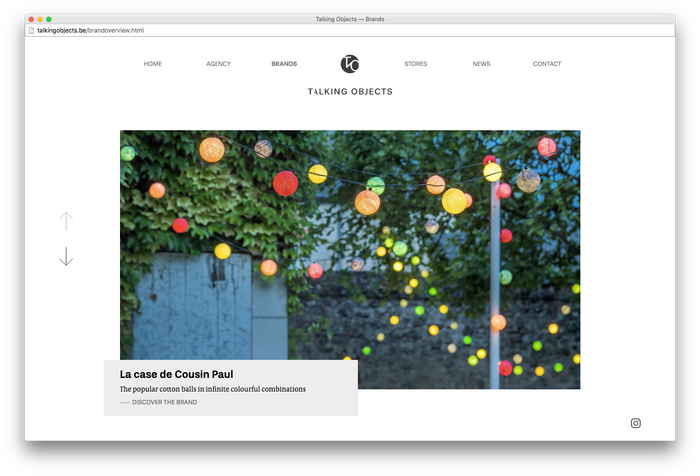 Talking Objects website 3