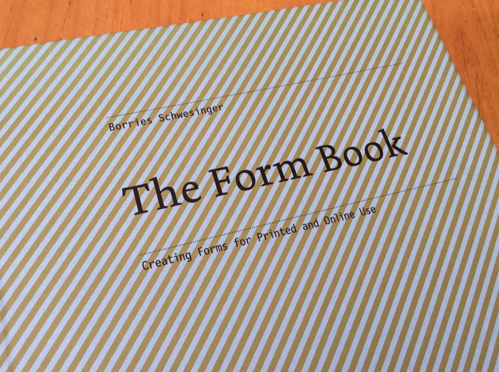 The Form Book by Borries Schwesinger 1