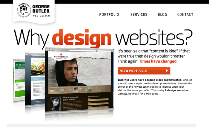 George Butler Web Design 3