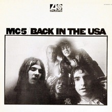 MC5 – <cite>Back in the USA</cite> album cover