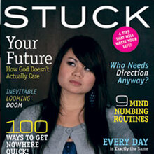 <i>Stuck</i> – mock magazine for NewSpring Church