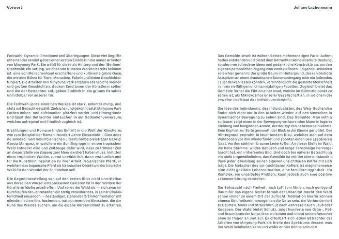 Minyoung Park, Lachenmann Art 3