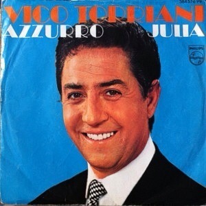 Vico Torriani – “Azzurro”&nbsp;/ “Julia” single cover