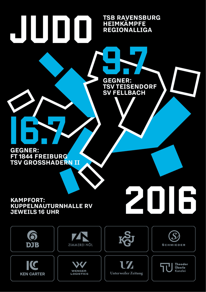TSB Ravensburg Judo poster 2016 1