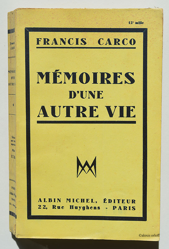 Mémoires d’une autre vie (1934)