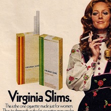 Virginia Slims ad