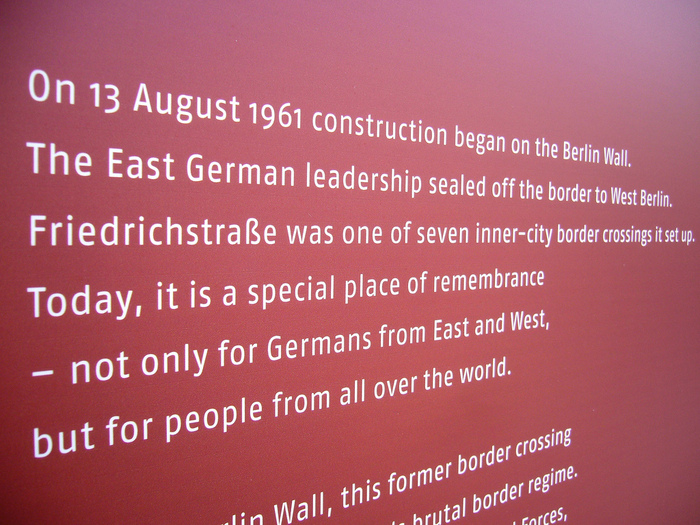 Berlin Wall Timeline Exhibition 3