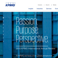 KPMG identity (2015 redesign)