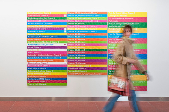 Offenbach Hospital sign system 5