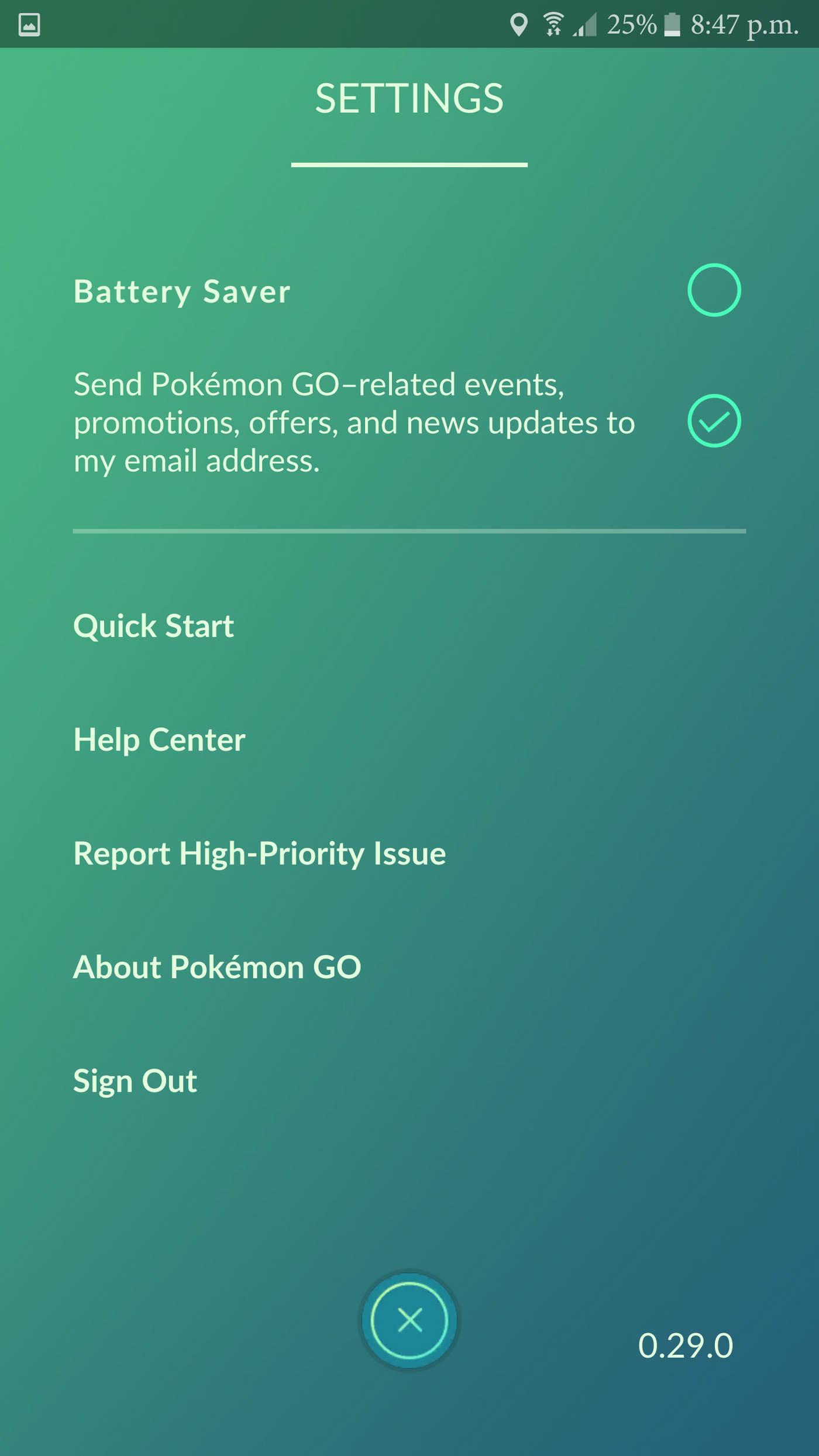 Pokémon GO - Fonts In Use