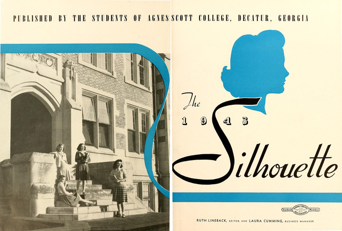 Again, a hand-lettered title based on Trafton (and ). Not as carefully drawn as the cover.