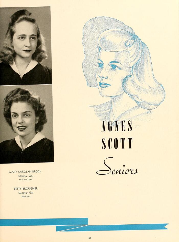 The 1943 Silhouette (Agnes Scott College yearbook) 7
