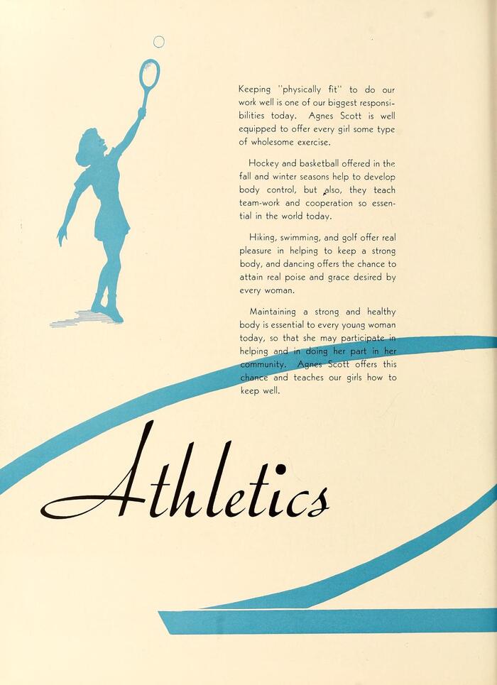 The 1943 Silhouette (Agnes Scott College yearbook) 9