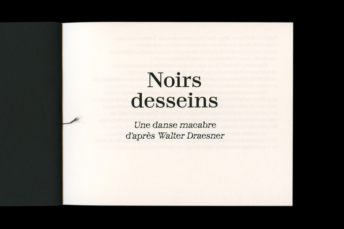 Noirs Desseins 2