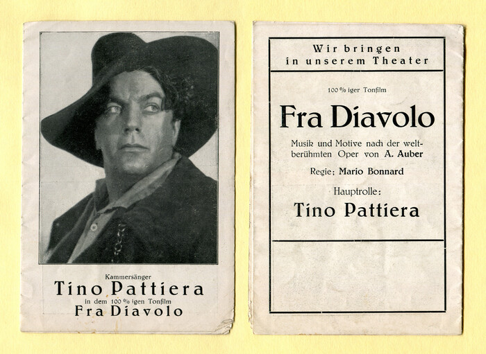 Fra Diavolo movie leaflet 1