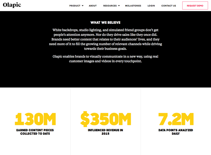Olapic website.