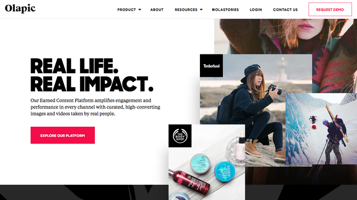 Olapic website.