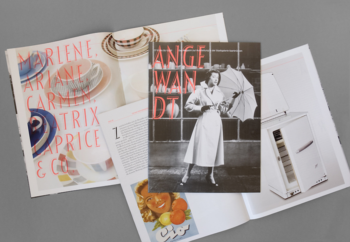 Angewandt exhibition materials 1