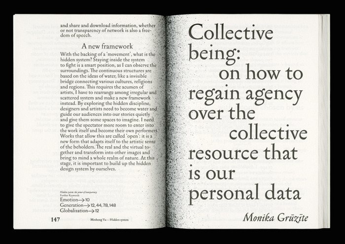 The Issue No. 1, “Speculating Systems” 6