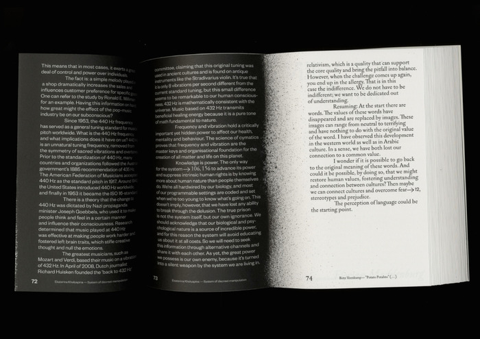 The Issue No. 1, “Speculating Systems” 2