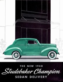 1940 Studebaker Champion brochure