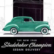 1940 Studebaker Champion brochure