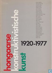 <cite>Hongaarse konstruktivistische kunst, 1920–1977</cite> catalog and poster