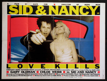 <cite>Sid &amp; Nancy – Love Kills</cite> movie posters