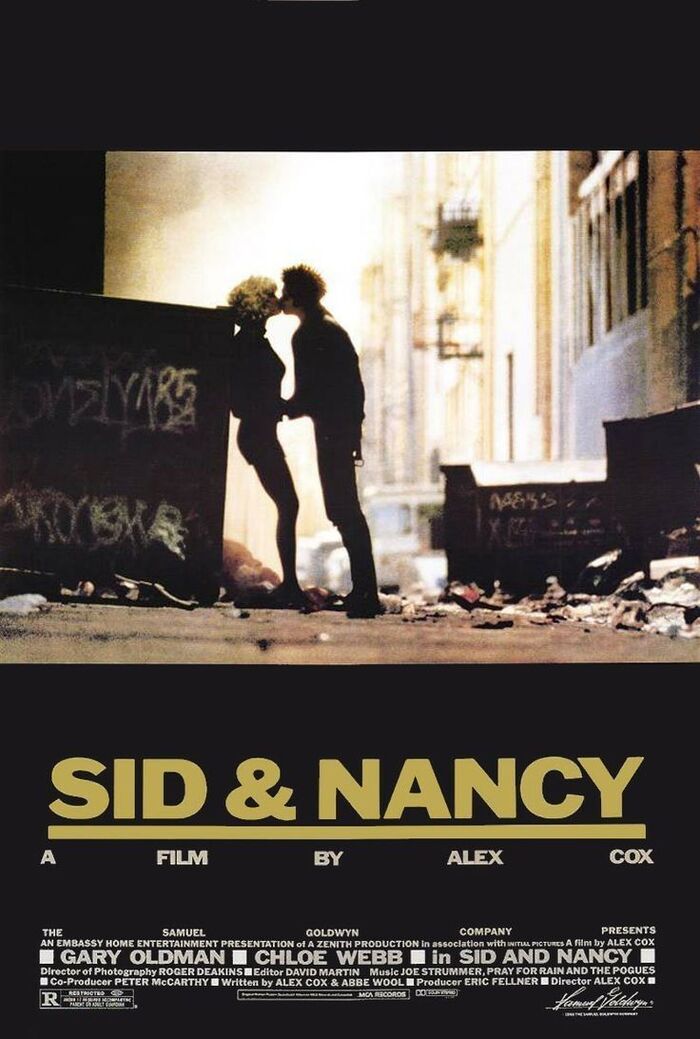 Extreme justification in the credits / tag line on this more romantic poster.